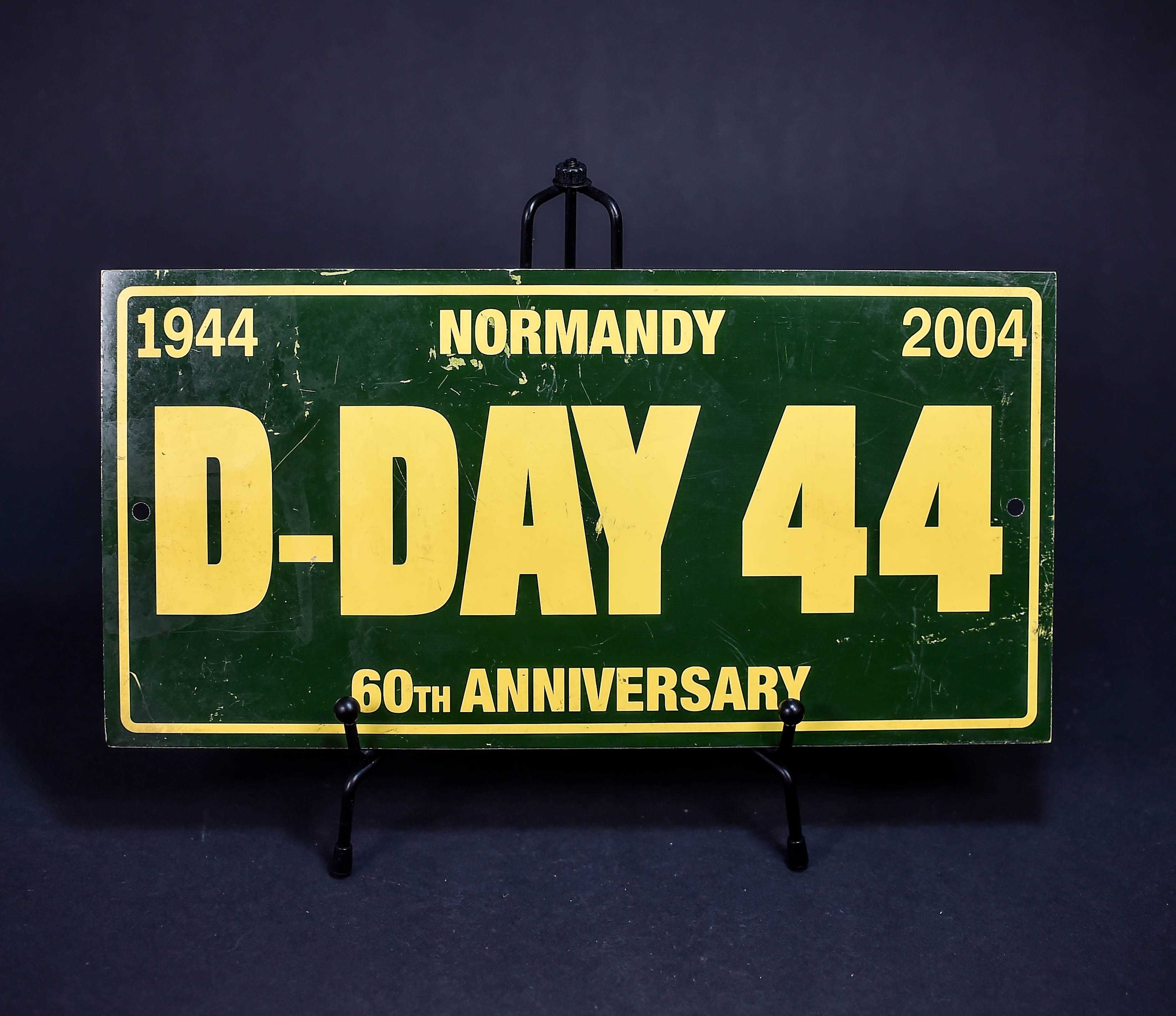 Tabliczka Metalowa D-Day 44 Normandy 60Th Anniversary