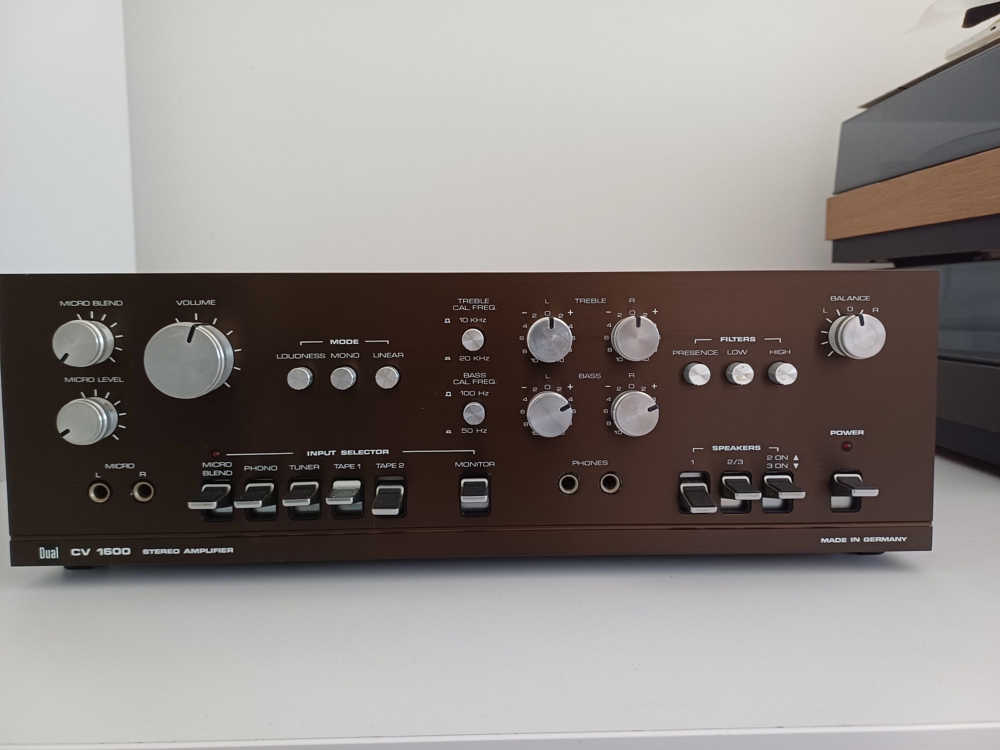 Wzmacniacz DUAL CV1600- piękne brzmienie.