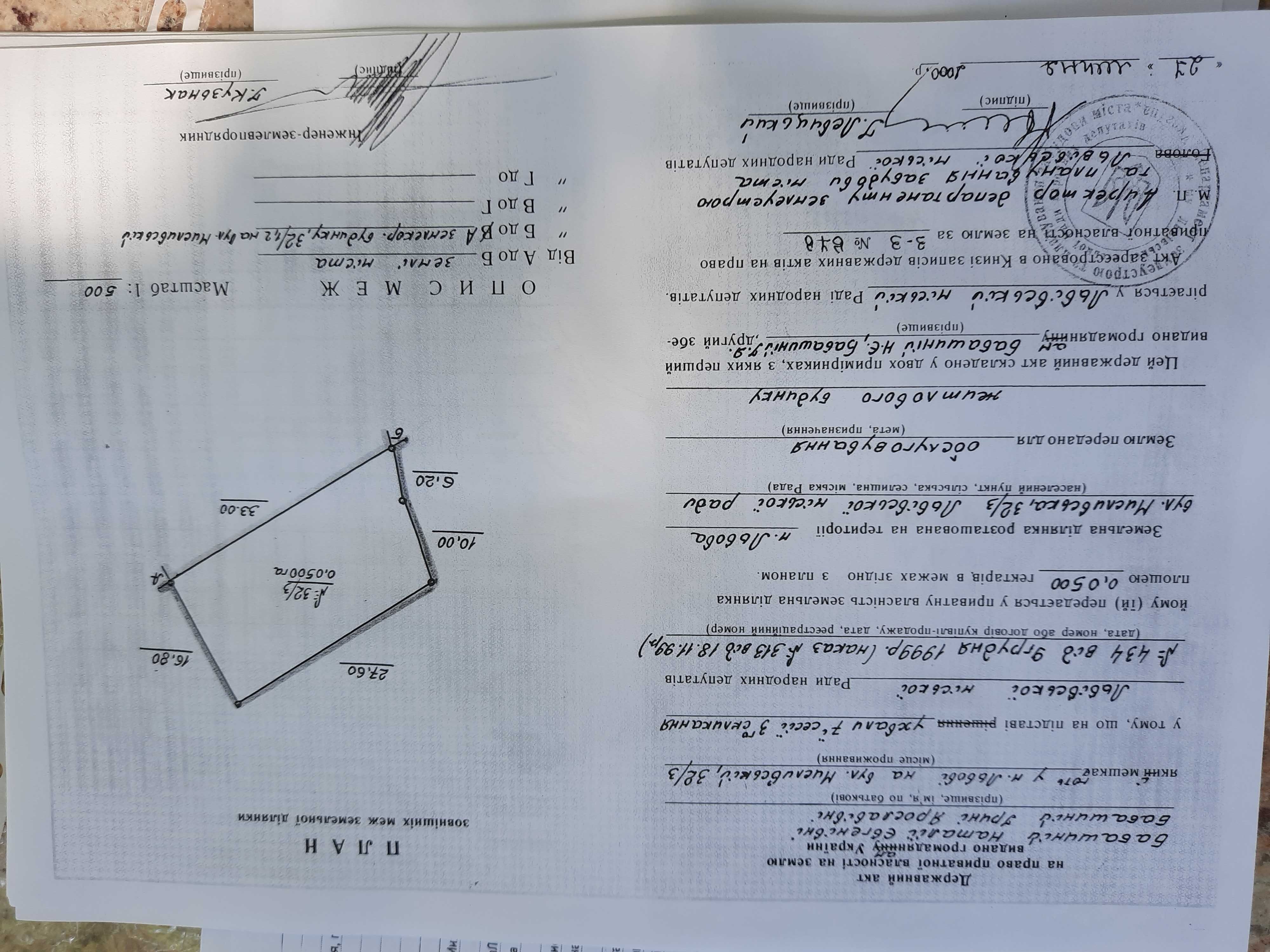 Продаж ділянка 5 сот Мисливська