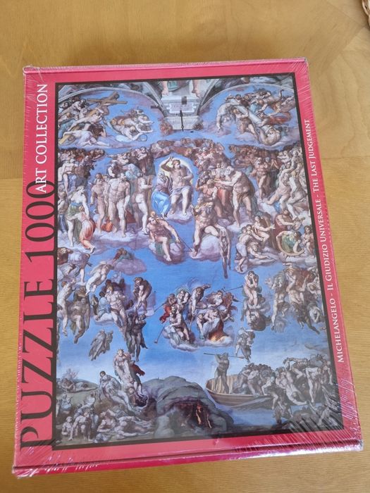 Puzzle Sąd ostateczny Michał Anioł 1000 elementów