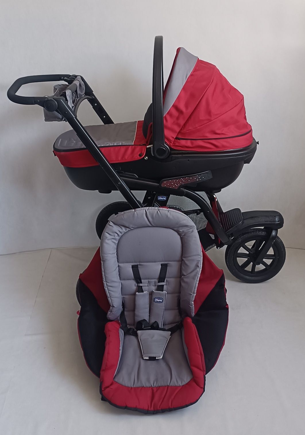 Wózek 4w1 Chicco Active 3-kołowy