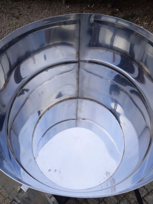 Kocioł nierdzewny do parnika 160 l