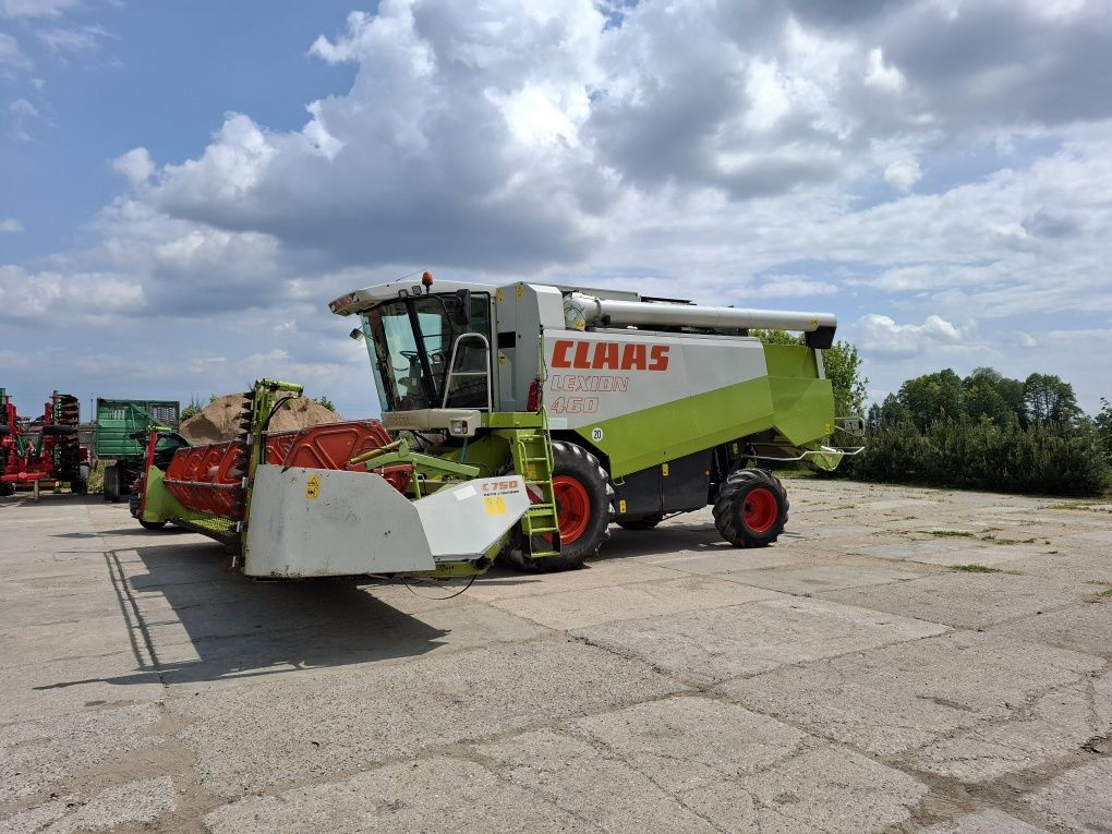 Claas lexion 460 heder c 750 silnik v6