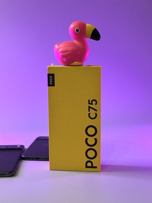 НОВИЙ POCO C75 Black 8gb 256gb neverlock