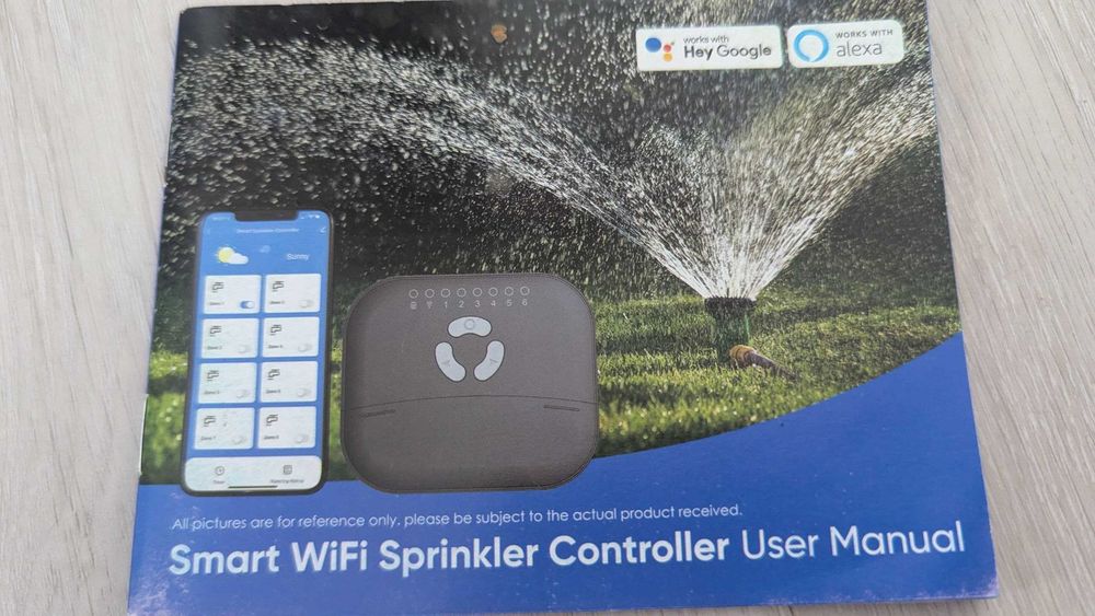 Розумний Wi-Fi smart контролер поливу 6 зон автоматичний таймер