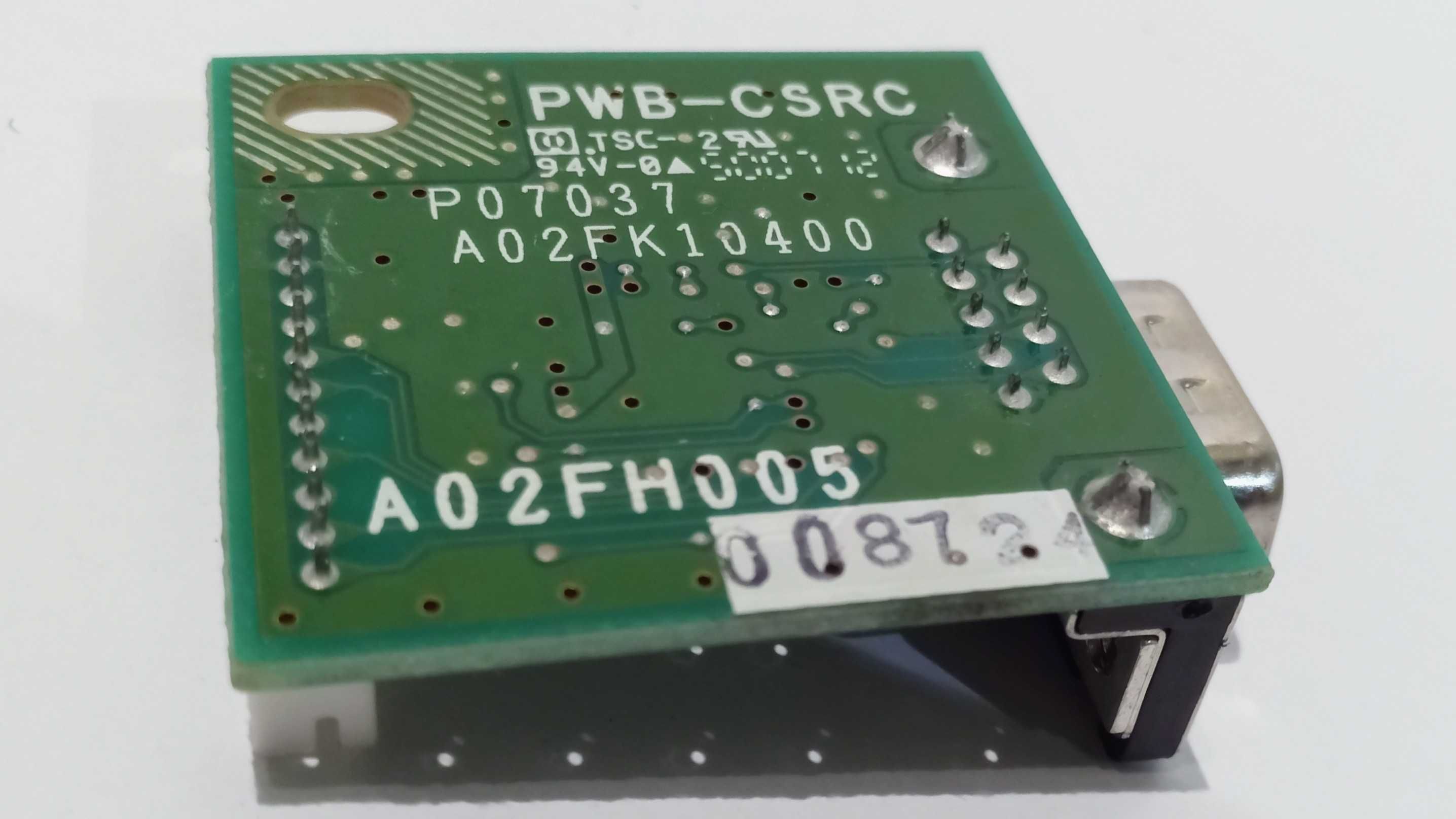 Intelligent RS-232 Transceivers PWB-CSRC P07037 A02FH005 A02FK10400