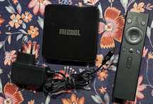 Android TV Mecool KM3, Google TV, WI-FI bluetooth, pilot radiowy 4GB