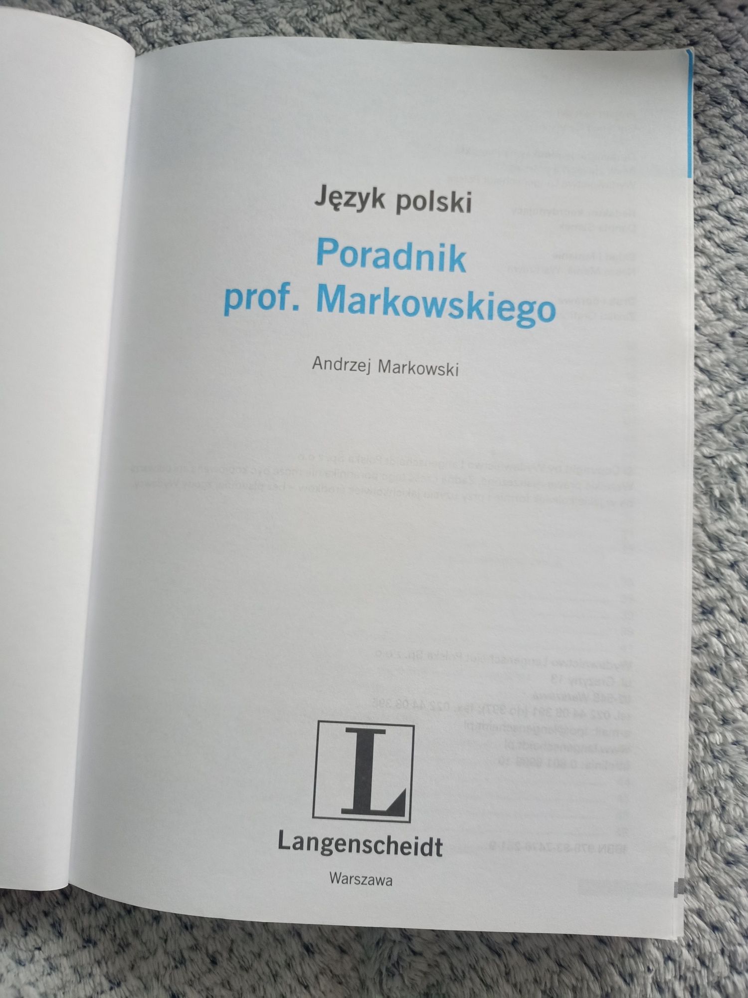 Język polski. Poradnik prof. Markowskiego