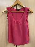 Juicy couture xs шёлк 100% оригинал Майка шёлковая блуза