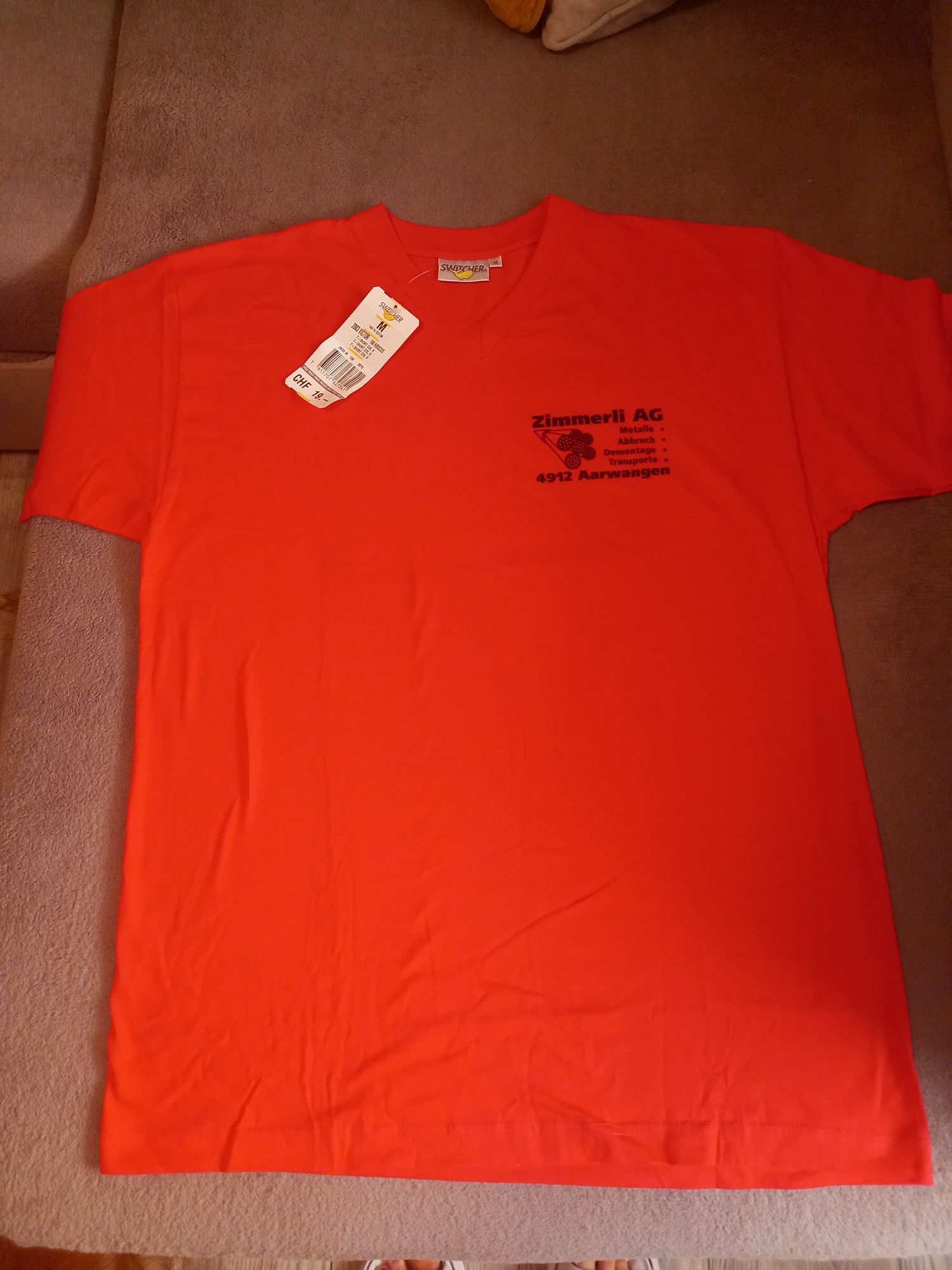 BHP T-shirt bawełna M nowy SWITCHER