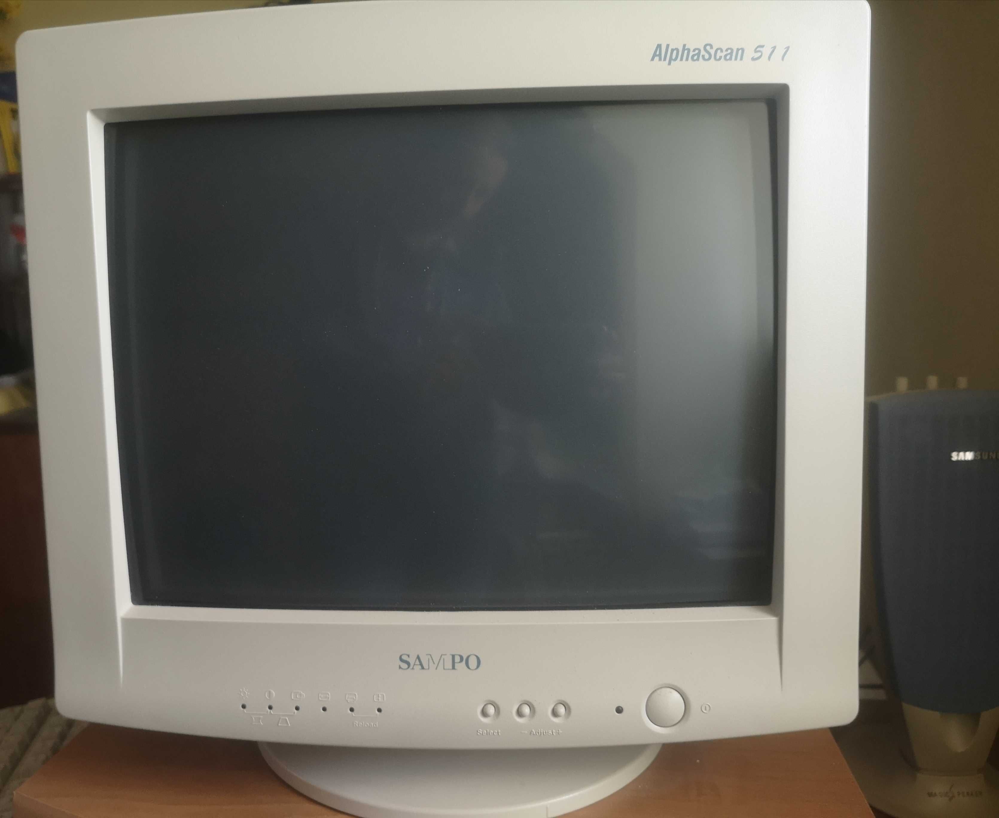 Retro zestaw komputerowy z drukarką