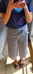 Spodnie culotte w stylu marynarskim BERSHKA rozm XS