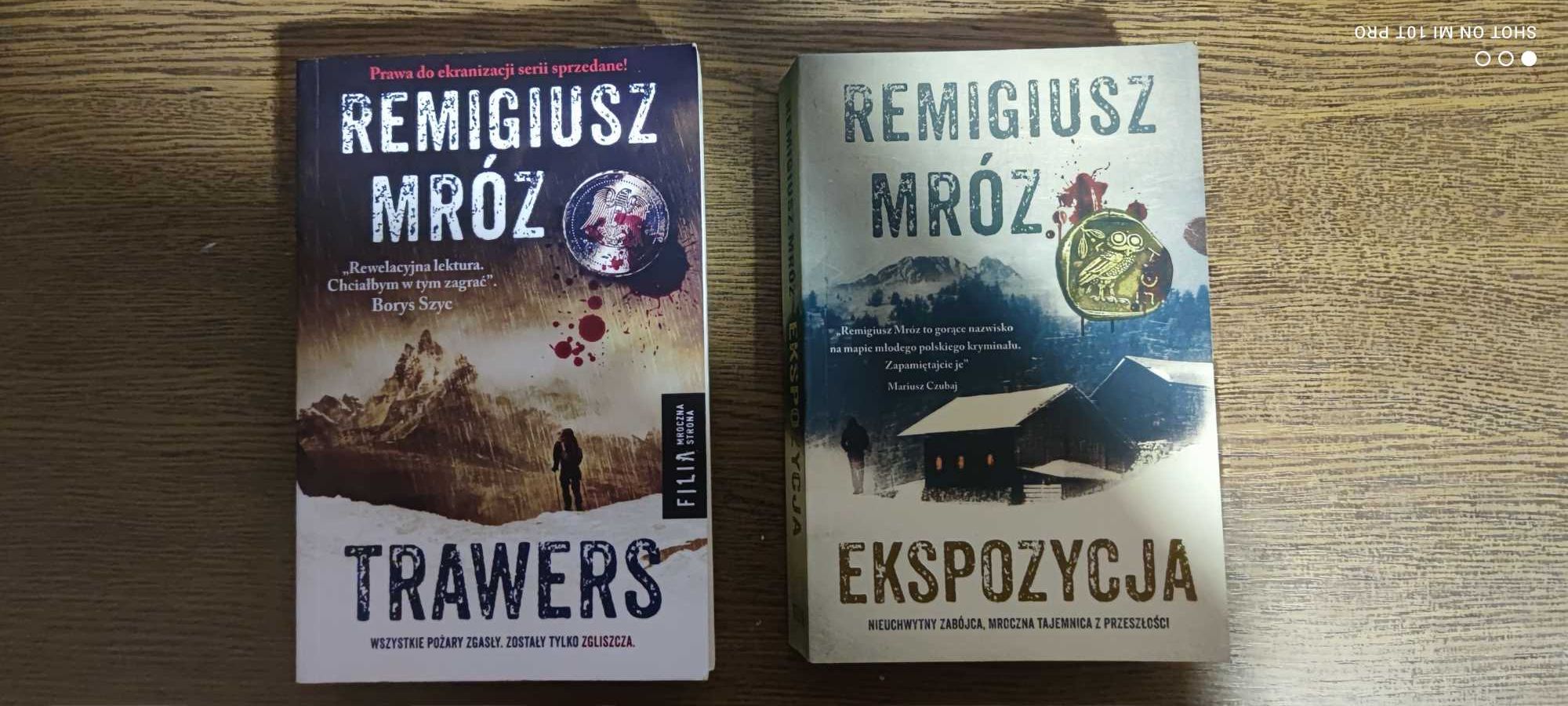 Zestaw książek Remigiusz Mróz