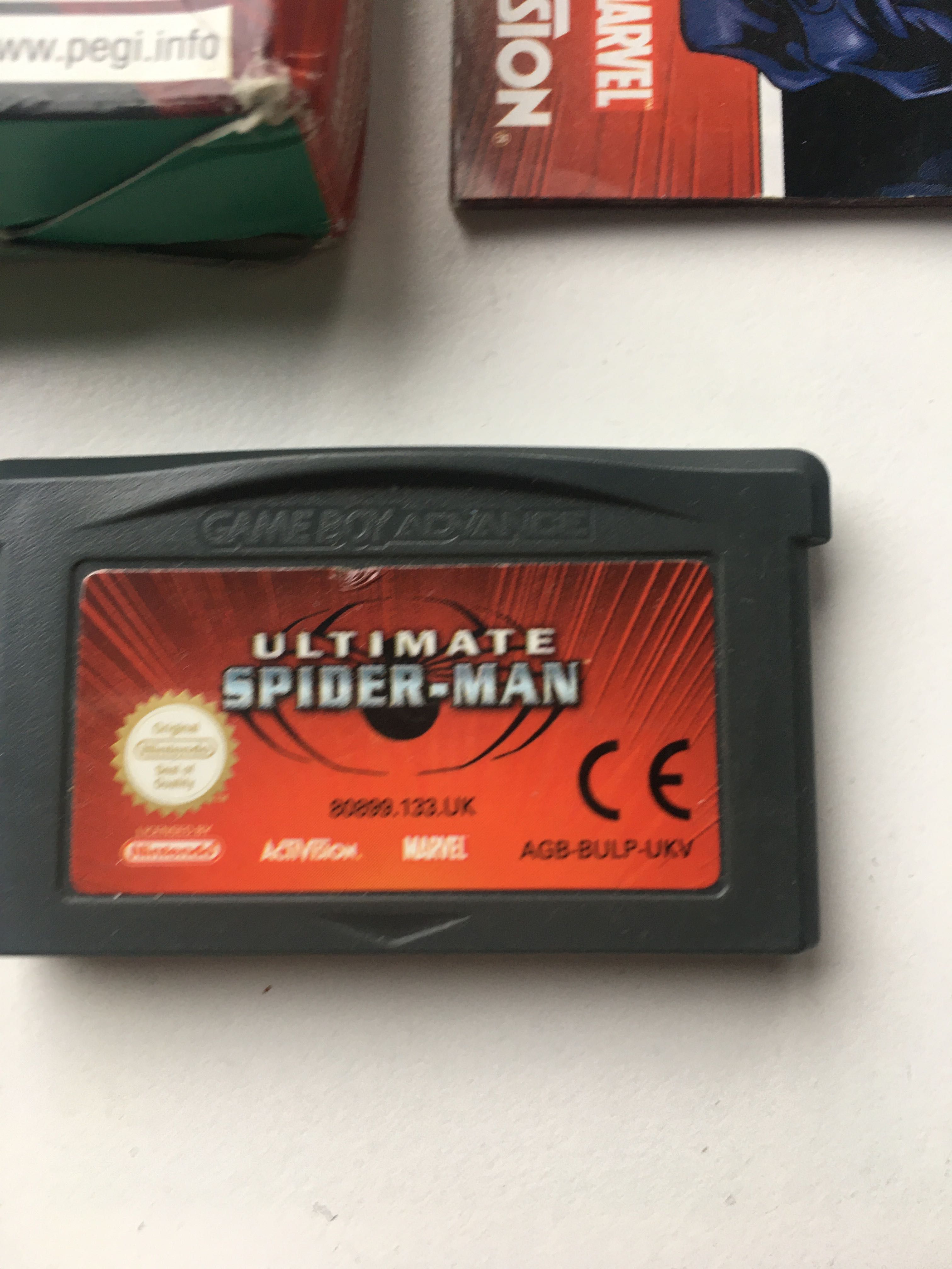 Gra Spider - man Ultimate GBA Gameboy Nintendo