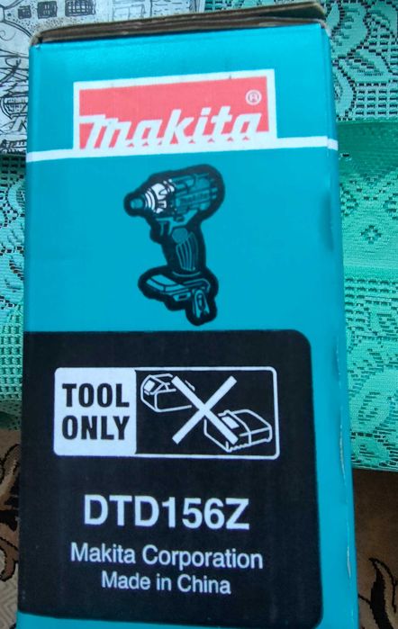 Lxt Makita DTD 156z шуруповерт 18v