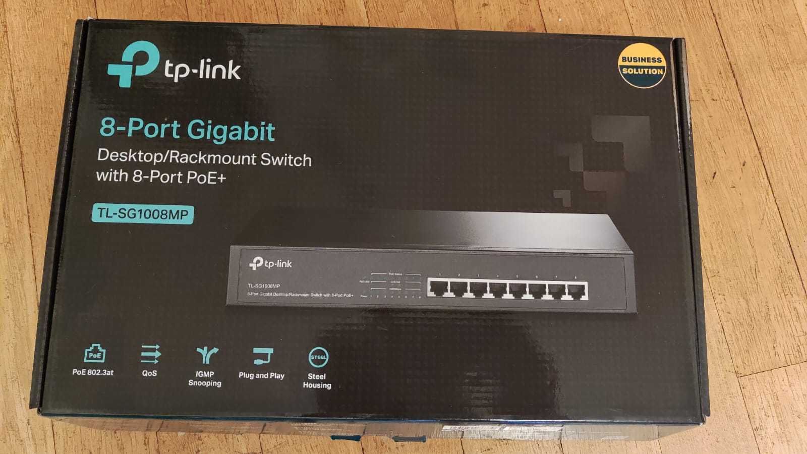 Коммутатор Dlink TL-SG1008MP 8 port Gigabit 8х1000 POE+ гарантия