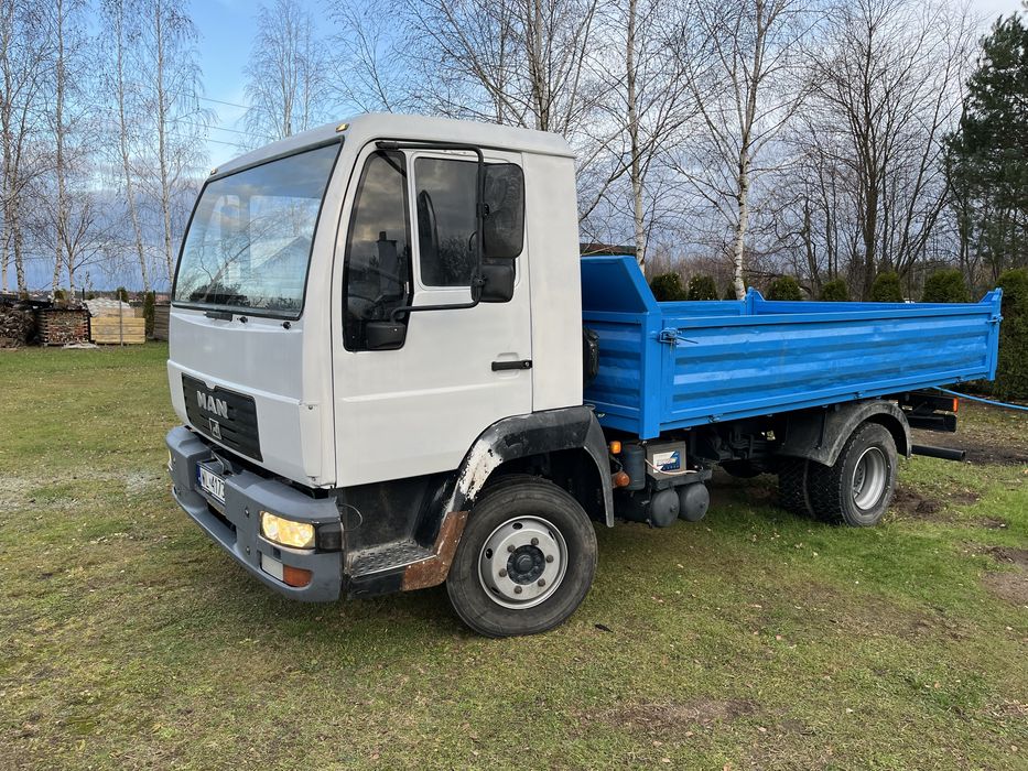 Man wywrotka l2000 7 t. ładowności 12.163