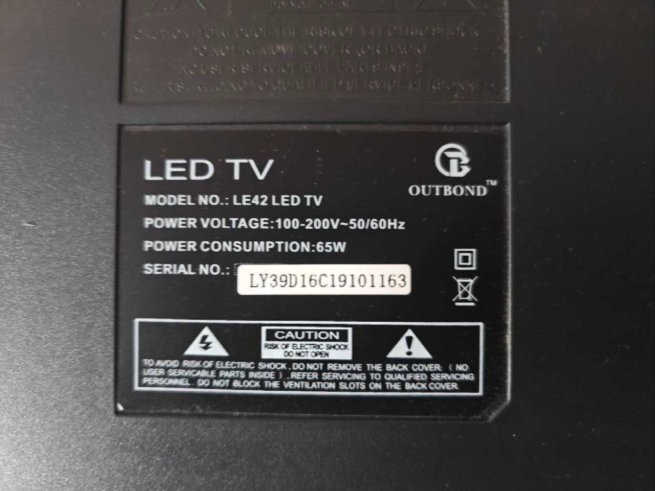 Телевізор Samsung LE42 LED TV, Android, Smart TV