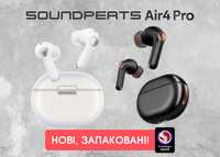 ХІТ 2024 | Навушники SoundPEATS Air4 Pro BT5.3/AAC/ANC/6|26год/Hi-Res