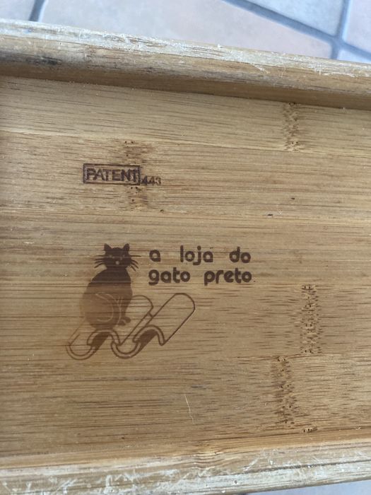 Porta revistas bambu