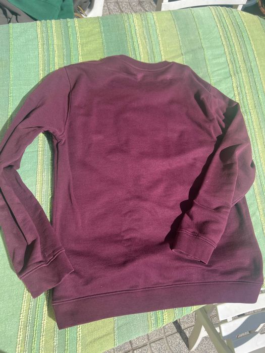sweat Pedro del Hierro bordeaux vermelha M
