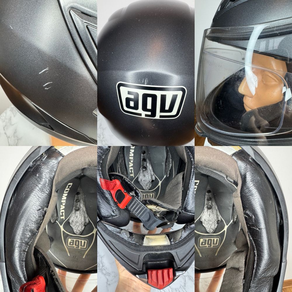 Szczękowy Kask Motocyklowy Agv S Compact Turystyczny Hjc Ls2 Shark