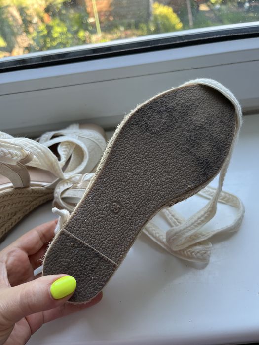 Espadryle 35 ze sznurkami