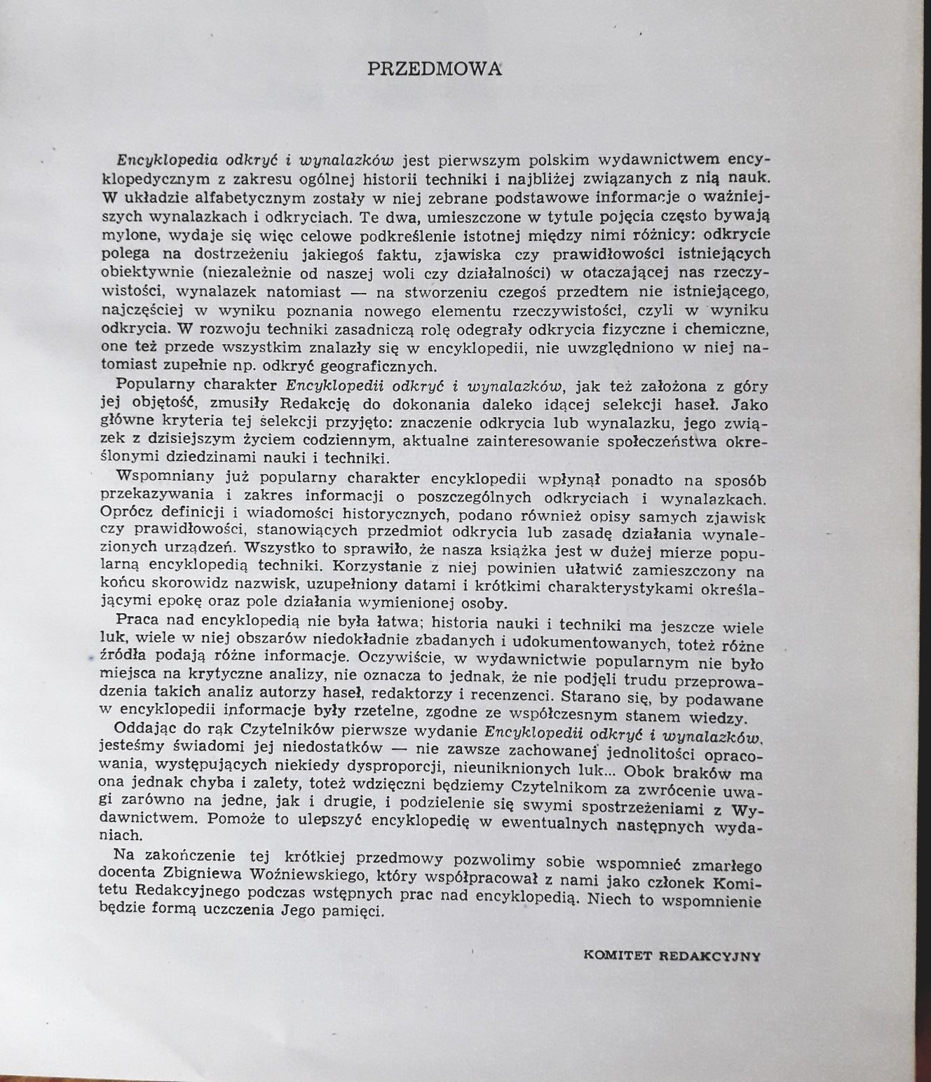 Encyklopedia odkryć i wynalazków chemia fizyka medycyna roln. technika
