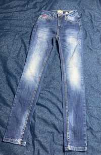Spodnie rurki lee cooper 28/32 jeans rurki stan idealny