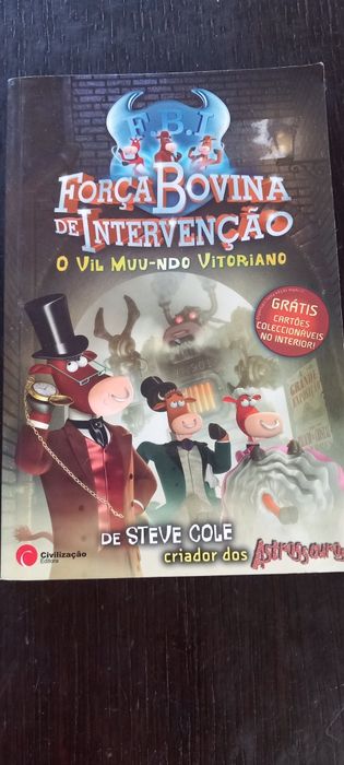 Livros força bovina de intervenção e Feras e Heróis