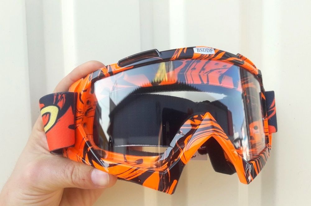Очки KTM Enduro ATV чёрно оранжевые