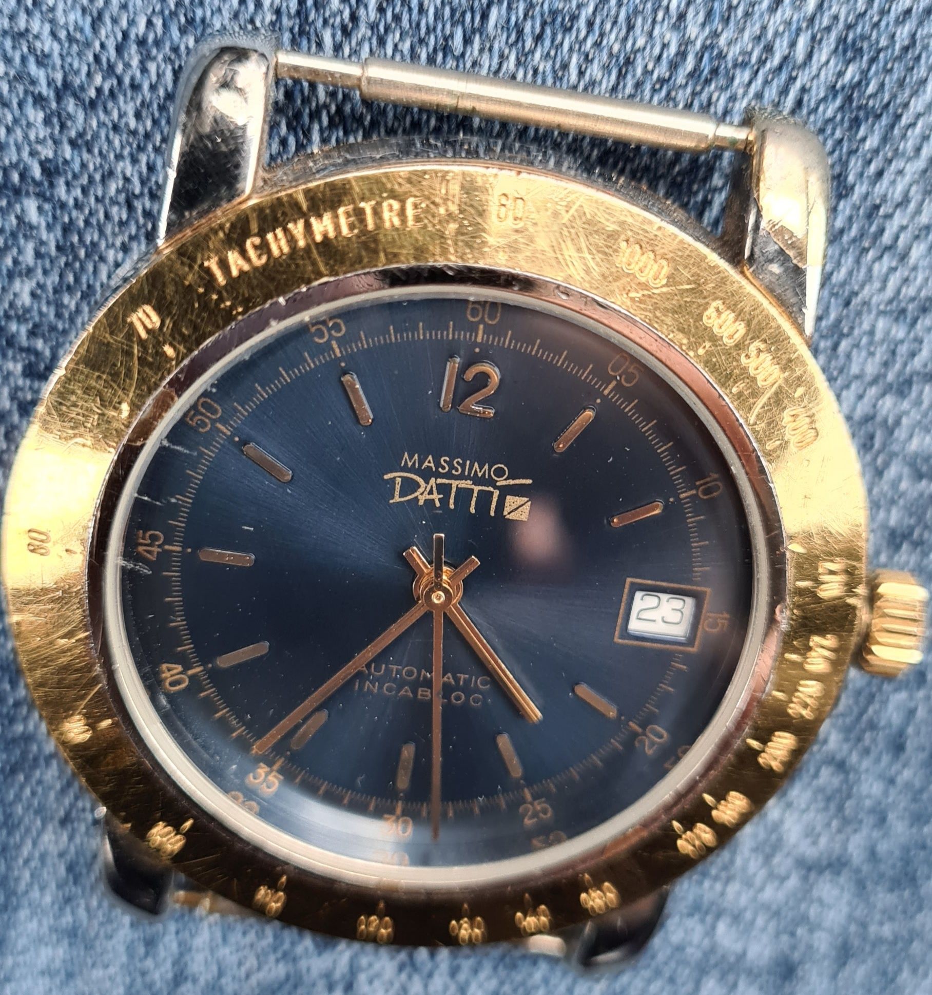 Zegarek Massimo Datti, mechanizm Swiss ETA 2824-2 sprawny. Polecsm !!!