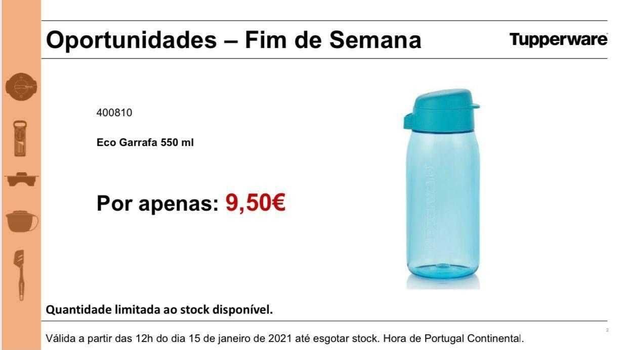 Garrafa 500ml Tupperware