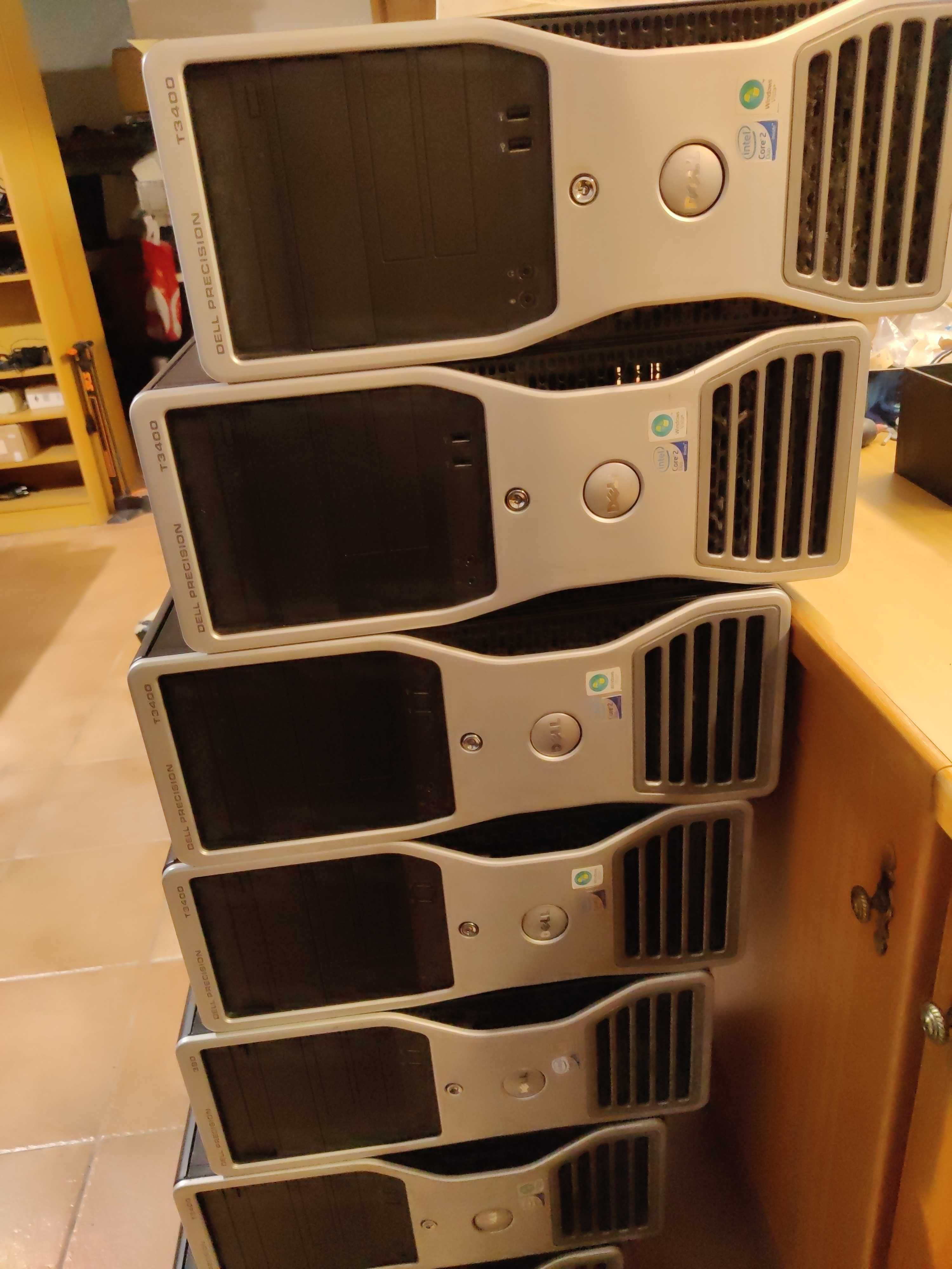 7 PCs DELL Precision T3400