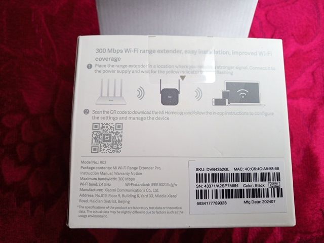 Усилитель Wi-Fi Range Extender Pro