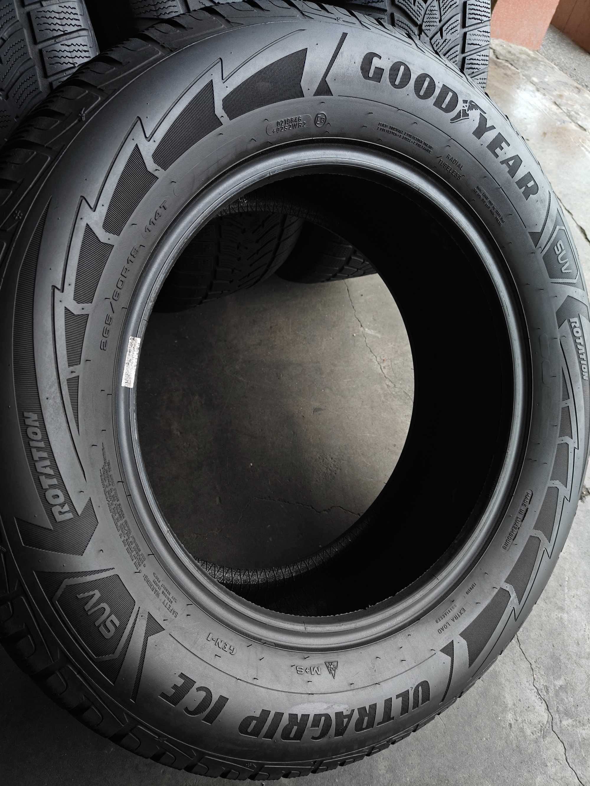 R18 265 60 шини всесезонні Goodyear Ultra Grip made Luxembourg