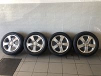 4 jantes SEAT 16 5X112 c pneus impec