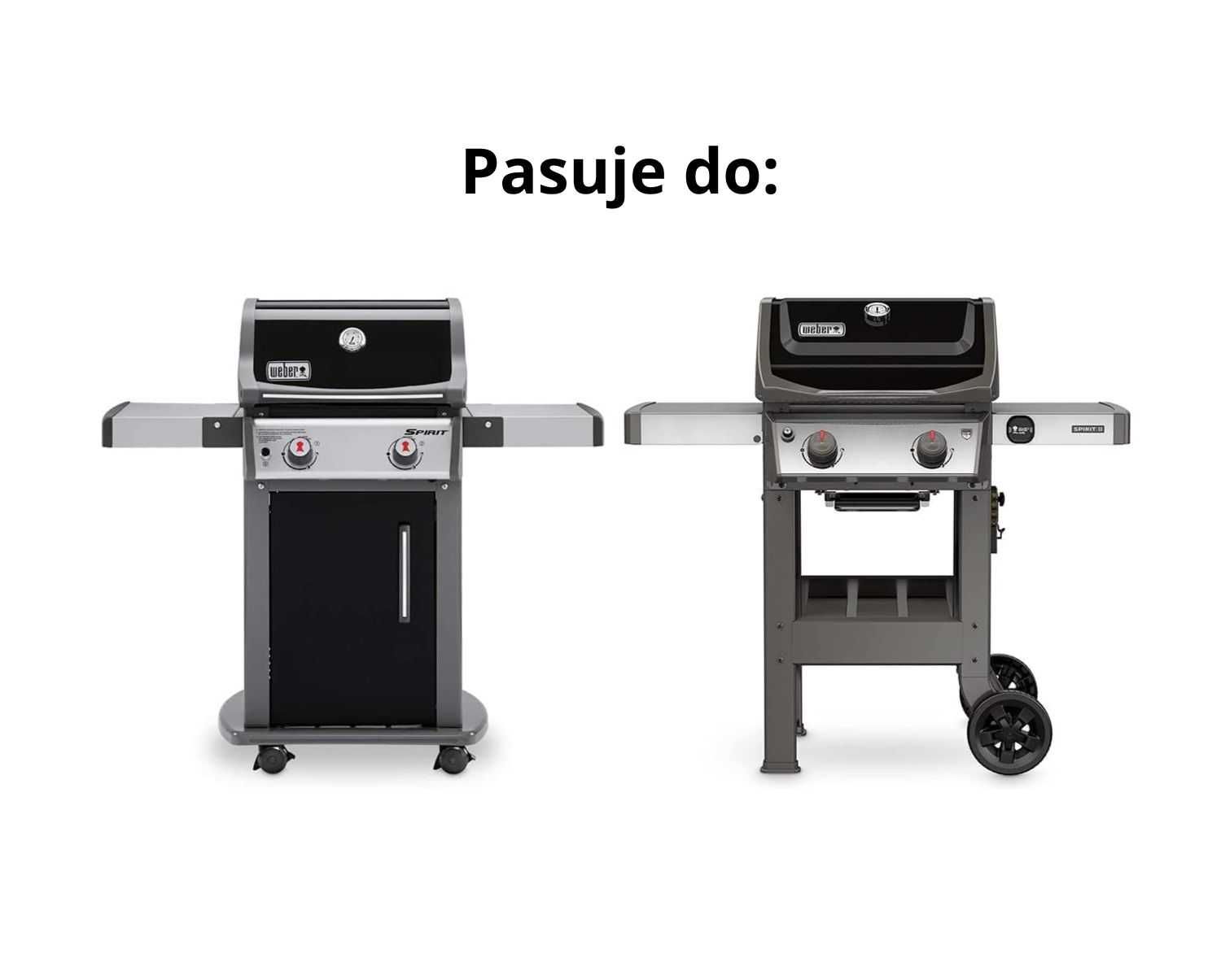Osłony palnika do grilla gazowego Weber Spirit I/II 200 Porcelanowe