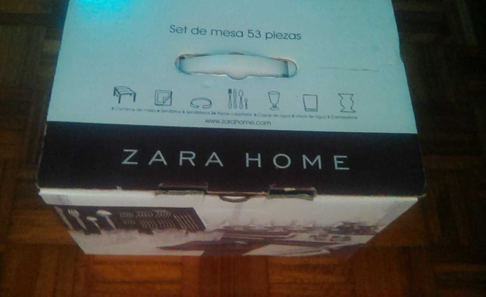 Conjuntos de Mesa "Zara Home" 53 peças - Novos
