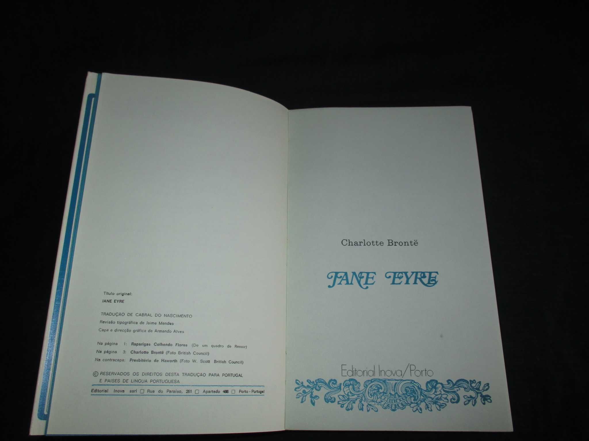 Livro Jane Eyre Charlotte Brontë Inova