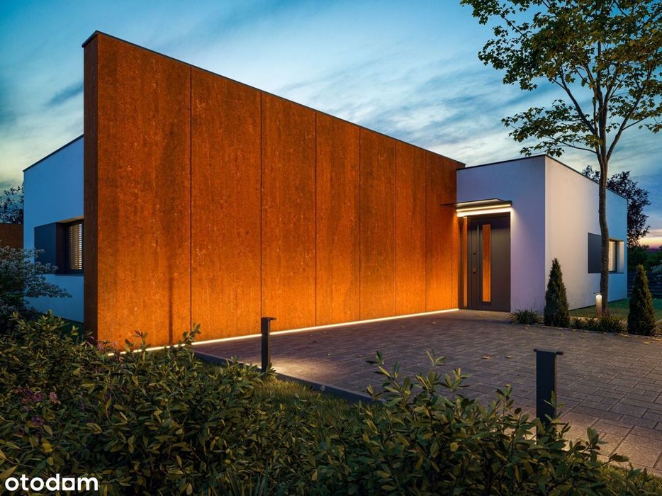 Nowoczesny dom parterowy w zielonej lokalizacji!