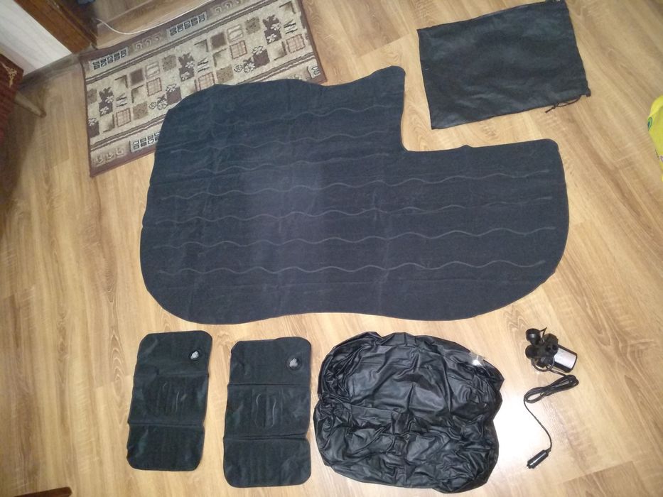 Надувной матрац для машины комплект насос