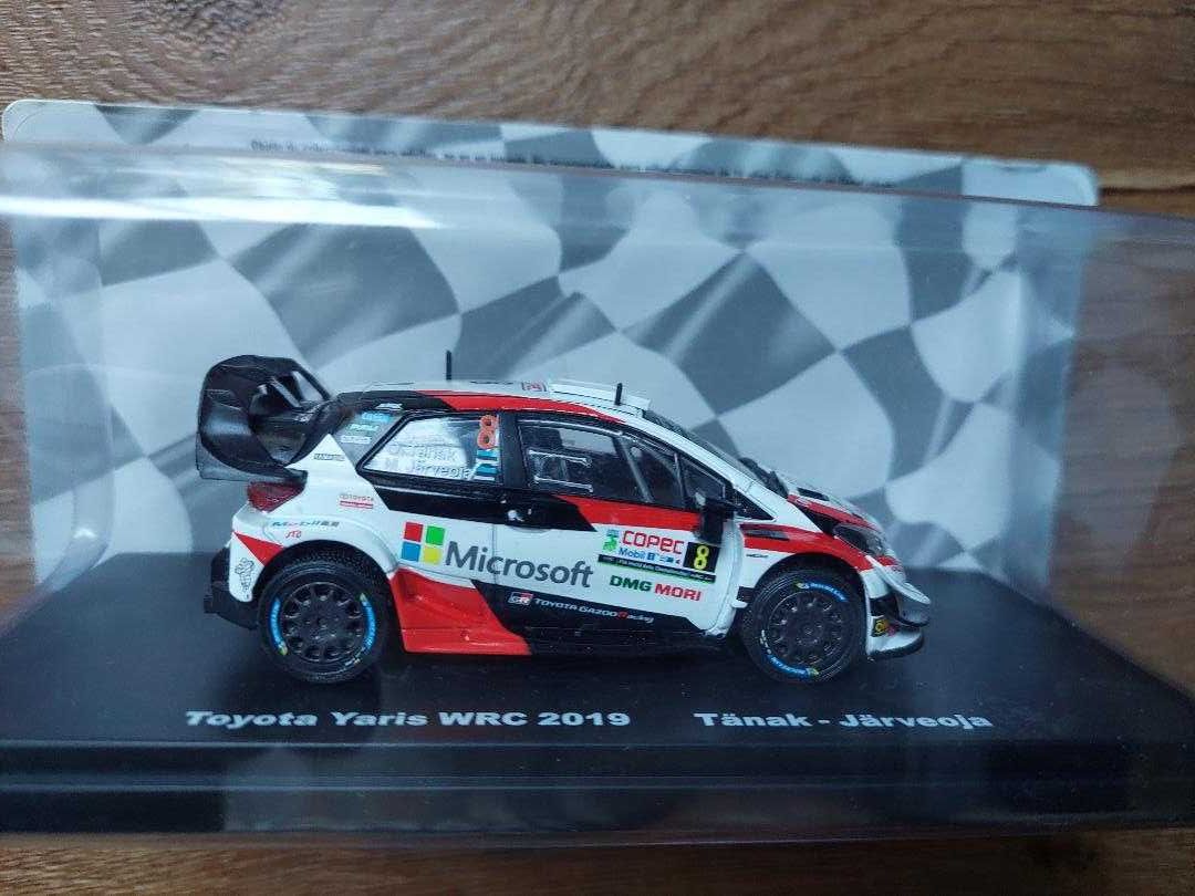 Toyota YARIS WRC 2019 - Tanak - Jarveola - escala 1-.43 - metalico