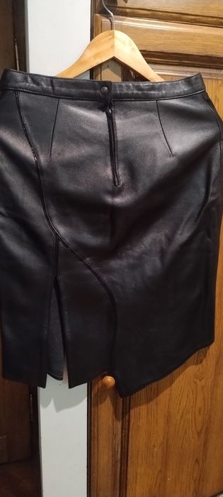 Красивая кожаная юбка италия