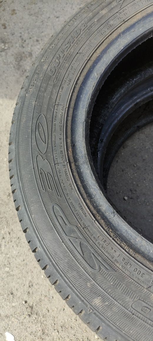 Opony letnie 6mm 155/70/13 Dunlop 5N