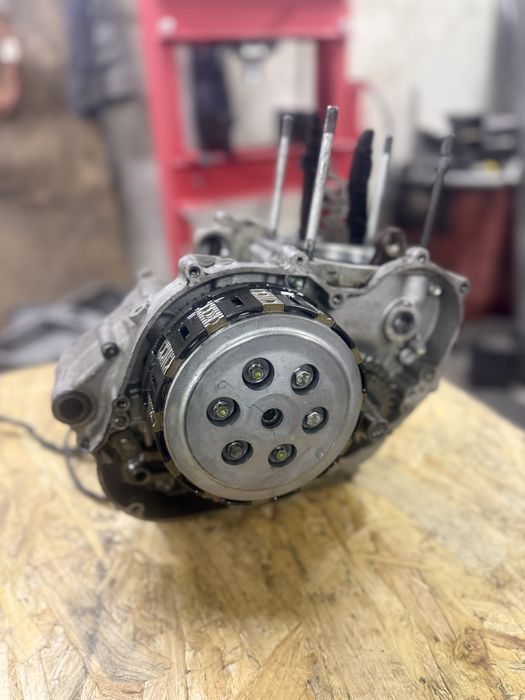 Silnik ktm sxf 450 07 - 10 dół silnika wal skrzynia kartery