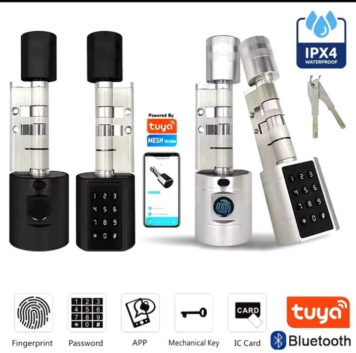 Zamek wkładka Smart Bluetooth aplikacja Tuya