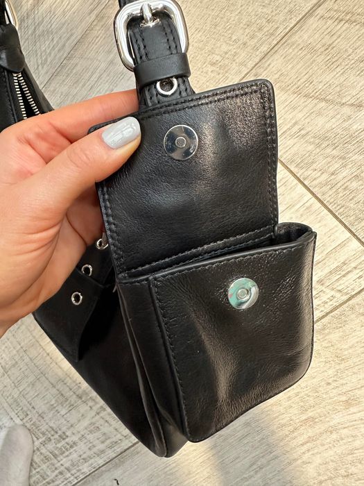 Стильна шкіряна сумка Mango