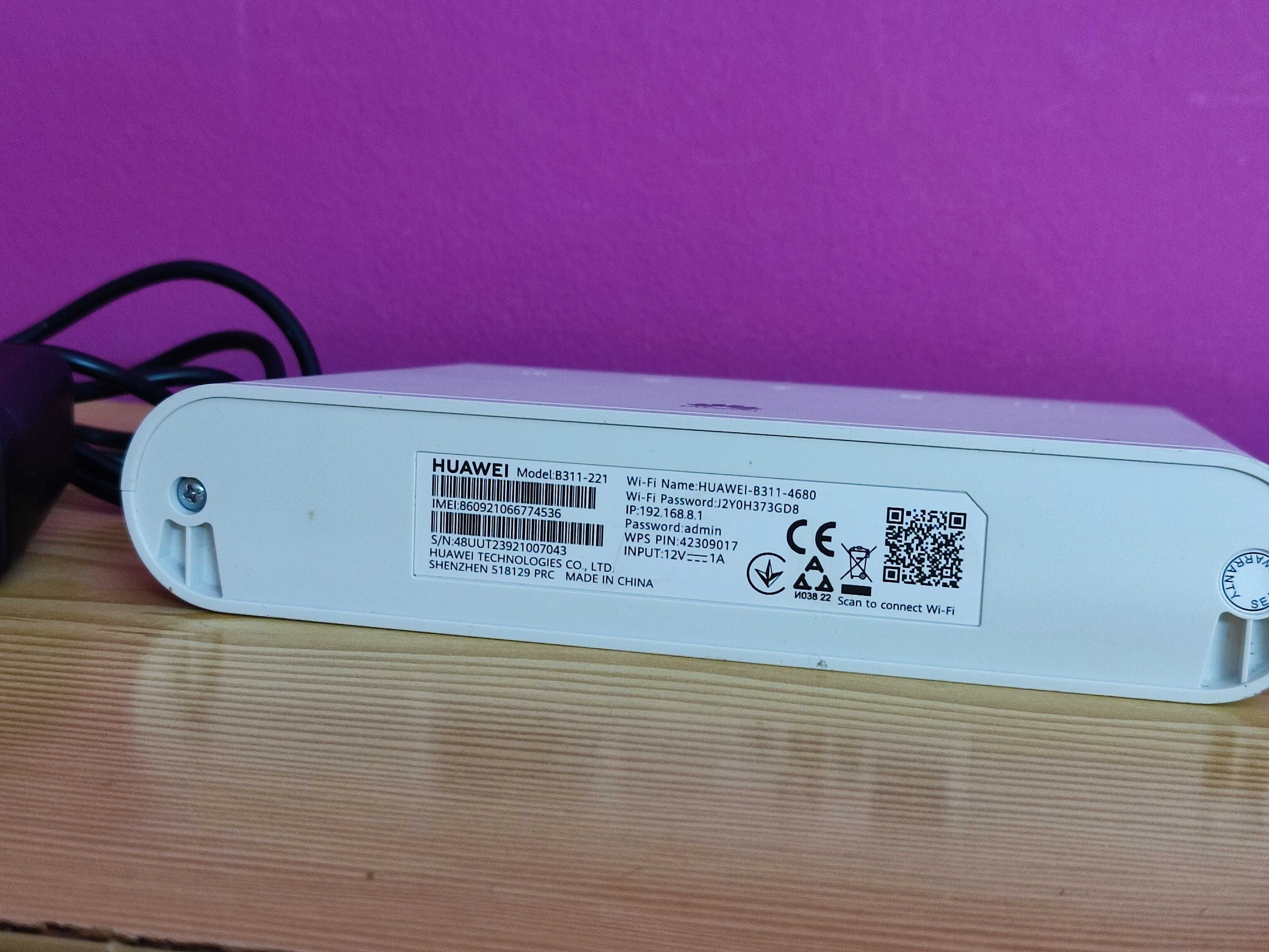 Huawei B311 4G Cat.4 Router