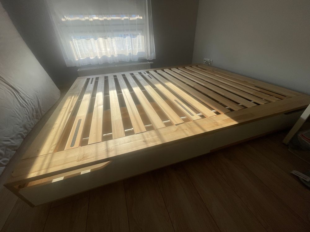 Łóżko Ikea Mandal 160x200